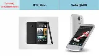 HTC One over Xolo Q600, compared to
