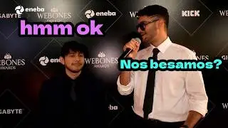 DUXO flirts with Tommy upon arriving at the WBNS AWARDS!! 🤨