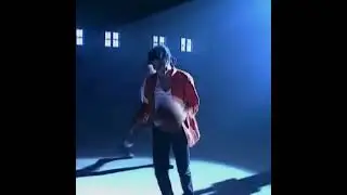 Michael Jackson with Michael Jordan in Jam behind the scenes