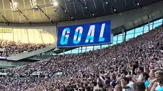 2-0 AMAZING SCENES IN SOUTH STAND OWN GOAL LISANDRO MARTINEZ Tottenham-Manchester United 19.08.23
