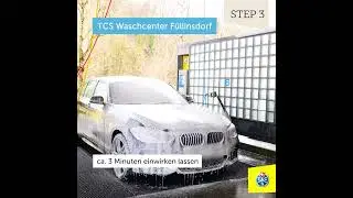 Powerschaum in den Selbstwaschboxen im TCS Center F&uuml;llinsdorf
