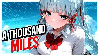 Nightcore - A Thousand miles (Rock Version) ( Lyrics )