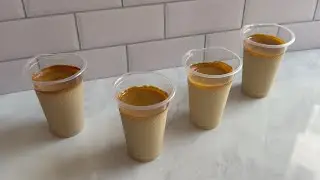 LECHE ASADA PARA VENTA  en vasos descartables