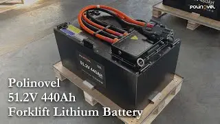 Polinovel 48V 440Ah Lithium Forklift Industrial Traction Batteries