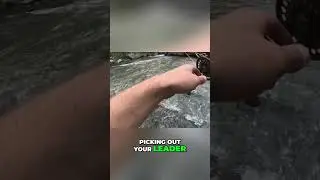 Strip set while streamer fishing!!! #flyfishing #fishing #troutfishing #browntrout #fyp