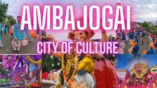 ✨ Ambajogai Ganpati Visarjan 2025 | Dhol Tasha | Dance | Mallakhamb | Cultural Celebration