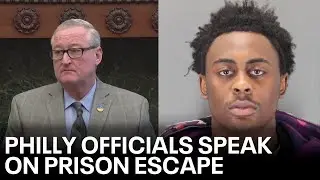 Philadelphia officials speak following capture of second escaped inmate Ameen Hurst