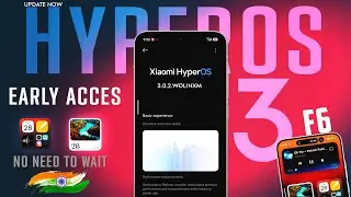 POCO F6 Update Indian HyperOS 3 in your Device,  Safe Method, No Data Loss