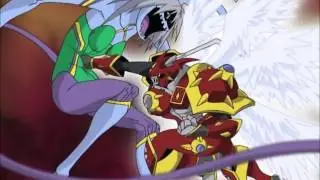 Dukemon Crimson Mode used Falcon Punch
