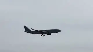Royal Air Force Airbus A330 landing at Nellis AFB