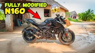 Fully Modified Pulsar N160💀 How to Modified 🔥 #pulsarn160 #modified