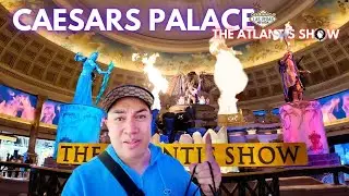 Огонь и вода столкнутся! Шоу Atlantis в Caesars Palace 4K