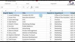 Create Organization Chart in Visio 2010 from Excel Spreadhsheet