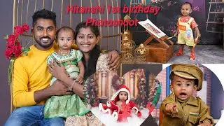 Hitanshi 1st birthday photoshoot 🎉🎂#prebirthdayshoot#indoor photo shoot#birthday celebrations#viral
