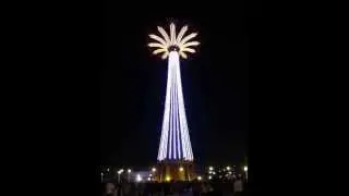 Coney Island Parachute Jump Lighting, June 21, 2013