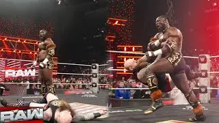 OBA Femi DESTROY War Riders | WWE RAW Highlights Today