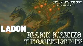 Ladon &ndash; Dragon guarding the golden apples in the Garden ‐ {Greek mythology} {monsters} - Pt. 2