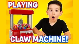 Candy Claw Machine Challenge! Can I Win Candy? | Pauly Playtime