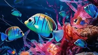 Musique Piano Relaxante avec Oc&eacute;an et Poissons 🎵&ndash; Calme, Sommeil, M&eacute;ditation, S&eacute;r&eacute;nit&eacute; Marine🐳