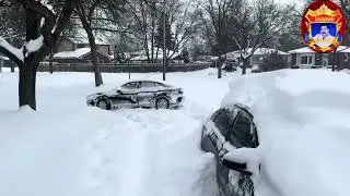 SNOW STORM IN TORONTO CITY 