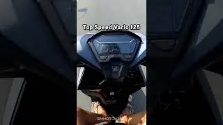 test top speed honda vario 125 standar