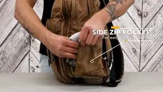 Dri Duck Logo Embroidered Traveler 32L Backpack - For Men - Buy at ApparelnBags.com