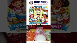 Yummy Yogurt Salad Preparation | Kids Activity | #stdomnicshighschool |  #hyderabadschools
