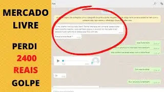 GOLPE MERCADO LIVRE EMAIL FALSO (Atualizado 2020)