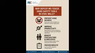 Why Deploy No Touch Hand Safety Tools In Steel Mills