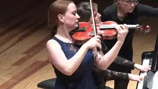 Mel BONIS Sonate for violon and piano fis-moll. Clara Danchin and Anna Jbanova