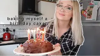 BAKING MYSELF A BIRTHDAY CAKE | gone wrong! | bake with me |