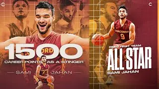Sami Jahan Concordia 2023-24 Season Highlights | 16.2 PPG 5.2 RPG 3.7 APG