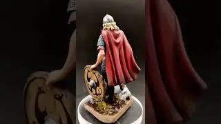 VIKING CHIEF 90mm #youtubeshorts #modelismo #maqueta #figuras #plastimodelismo #vikings #vikingos
