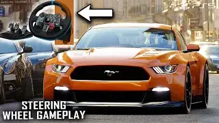 FORD MUSTANG STEERING WHEEL GAMEPLAY PS5 | GRAN TURISMO 7 | MALAYALAM | A Bit-Beast