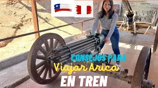 En este morro  fue la batalla de Arica . Cruzando a chile en tren.