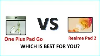 One Plus Pad Go Tablet vs Realme Pad 2 Tablet Full Comparison On Aliexpress On Amazon