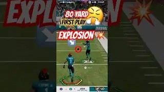 First Play 80-Yard Explosion! BTJ Lateral to Etienne TD | Madden 26