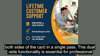 Fargo DTC4250e Review: Dual-Side ID Card Printer & Supplies Package w/ Card Imaging Software