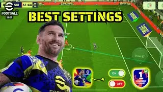 100% settings and graphics best for your gameplay 😍| reach division one with this settings