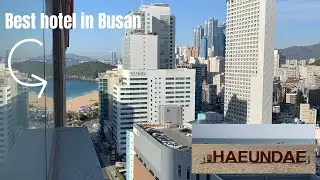 부산호캉스 | Fairfield Hotel Busan: BEST Budget Hotel near Haeundae Beach | South Korea Travel Vlog