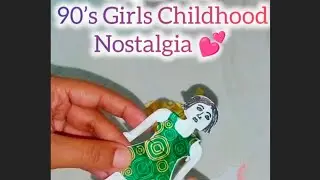 #paper doll and dress making #90's girls childhood nostalgia✨#creative corner by shamna &hearts;️
