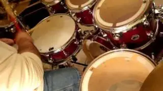 DW Collectors Red Ruby Glass Improve Drum Playing