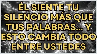 Él siente tu silencio más que tus palabras… Y esto cambia todo entre ustedes