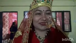 रात्रि पांडव नृत्य सहित शिव पार्वती की झांकी 😍❤️ @monikagarhwalivlogs