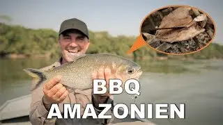 P&Ecirc;CHE AUX LEURRES ET BBQ DANS LA JUNGLE ! -  (catch n' cook) - Cyril Chauquet