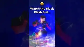 The BLACK FLASH SUIT⚡ #roblox #flashpoint