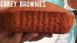 Cakey brownies recipe without oven / Brownies Recipe by food philosophy / Brownie cake Recipe