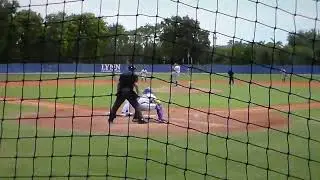 Lynn baseball's Byron Murray hits grand slam home run vs. Embry-Riddle - with my commentary