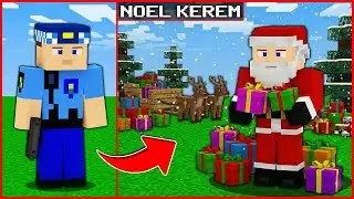 KEREM KOMİSER NOEL BABA OLDU! 😱 - Minecraft ZENGİN FAKİR HAYATI