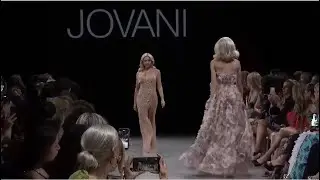 Alison Kay Bowles Walking for JOVANI's Debut at NYFW 2023 | JOVANI NYFW